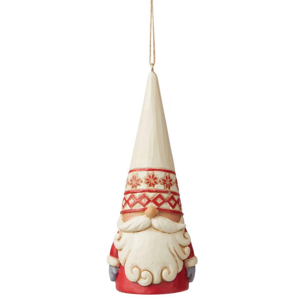 HEARTWOOD CREEK BY JIM SHORE HANGING ORNAMENT GNOME 12CM