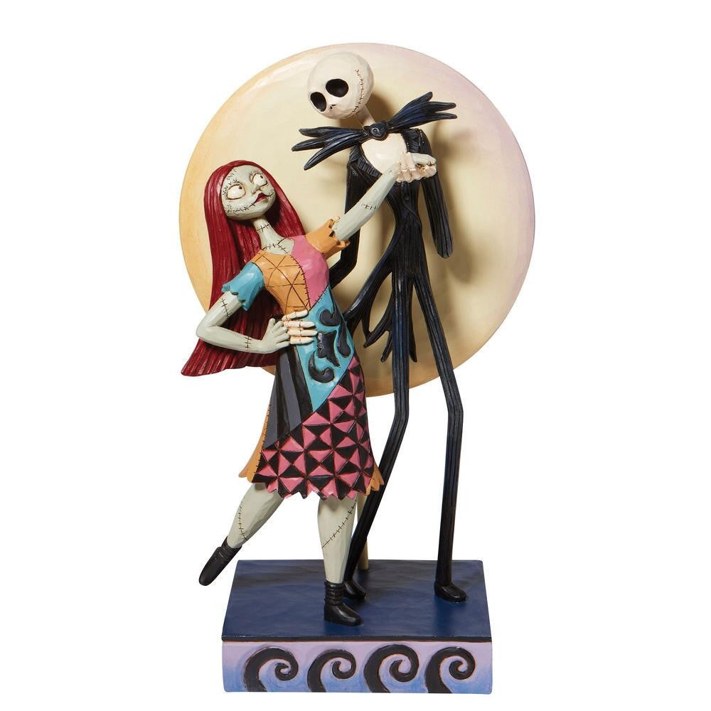 DISNEY TRADITIONS BY JIM SHORE JACK & SALLY ROMANCE LOVE 23CM