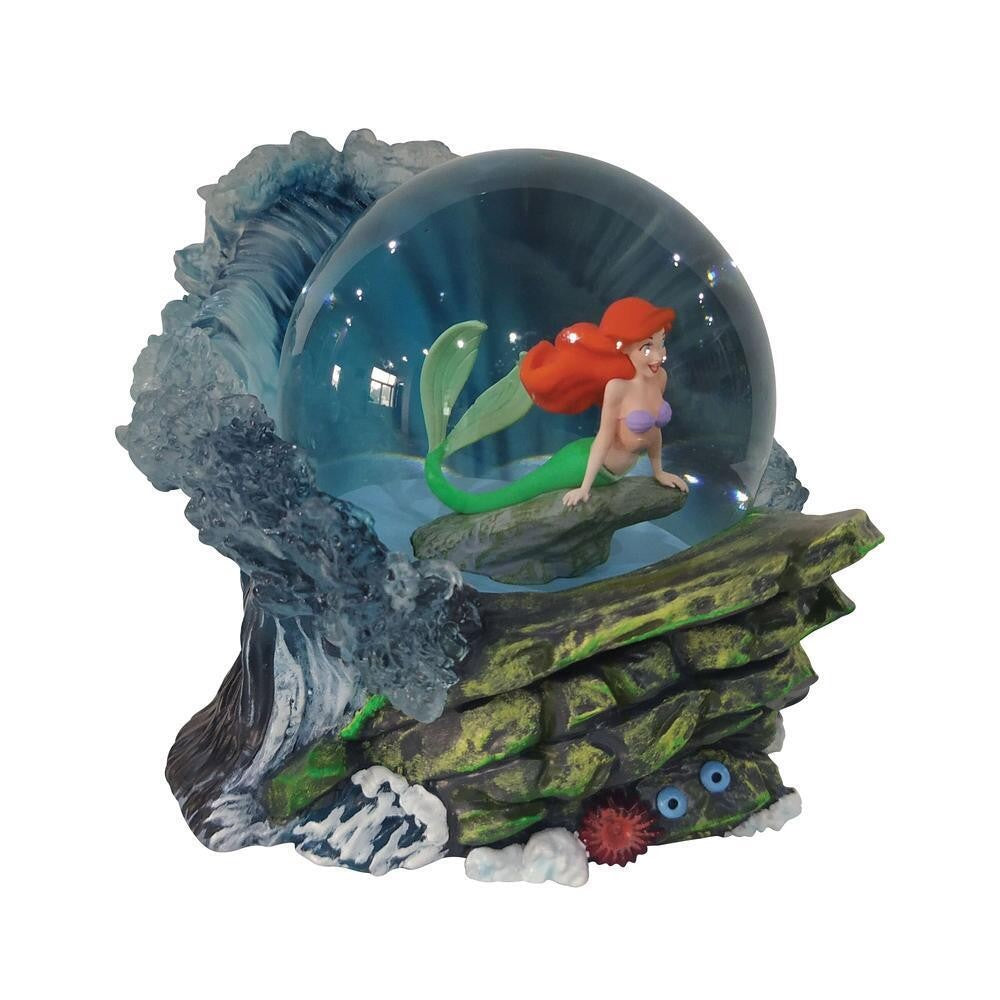 DISNEY SHOWCASE SNOW GLOBE ARIEL WATER BALL