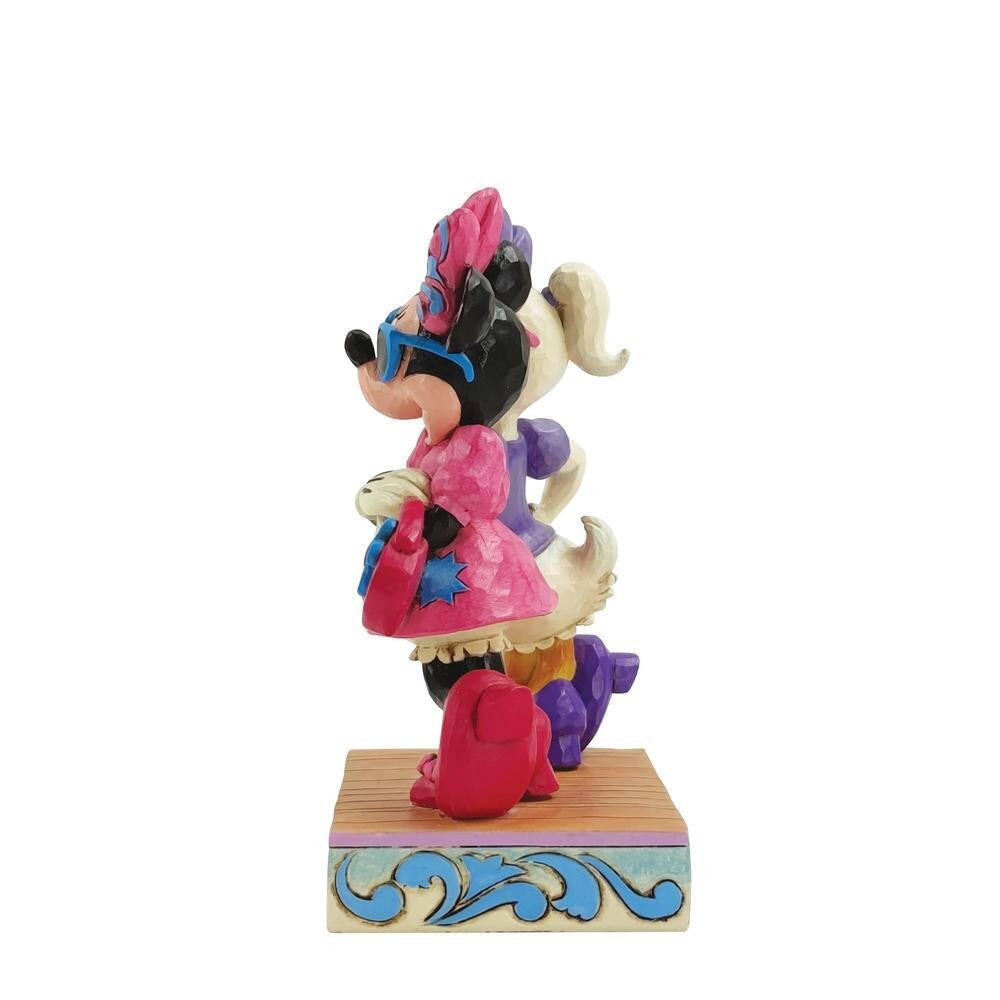 DISNEY TRADITIONS BY JIM SHORE MINNIE & DAISY FASHIONISTA 14CM