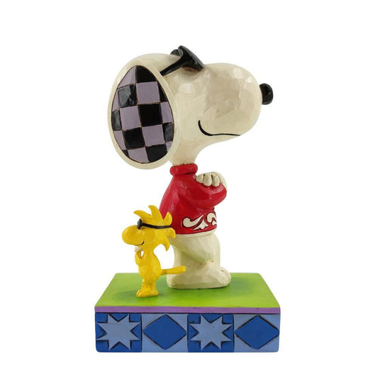 PEANUTS BY JIM SHORE SNOOPY JOE COOL & WOODSTOCK