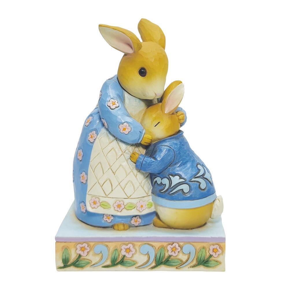 BEATRIX POTTER BY JIM SHORE MRS. RABBIT WITH PETER RABBIT