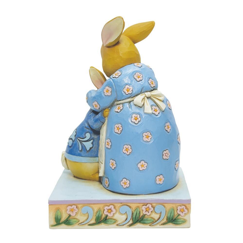 BEATRIX POTTER BY JIM SHORE MRS. RABBIT WITH PETER RABBIT