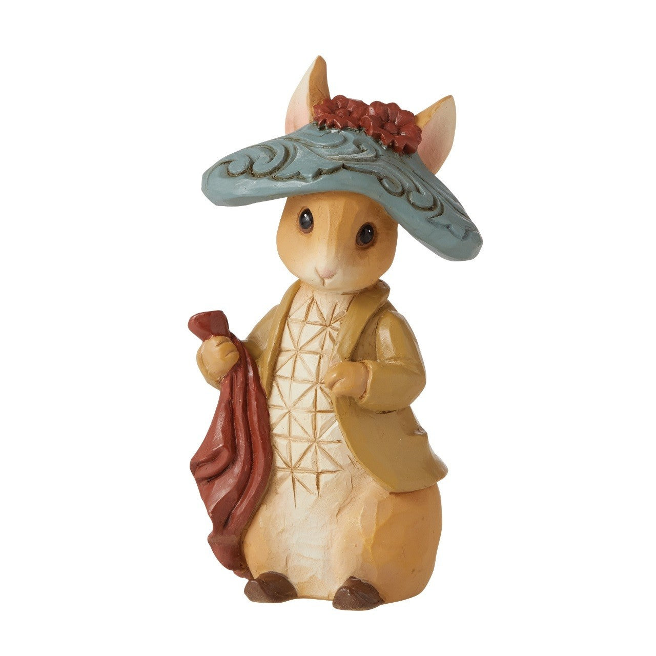 BEATRIX POTTER BY JIM SHORE MINI BENJAMIN BUNNY FIGURINE 9CM