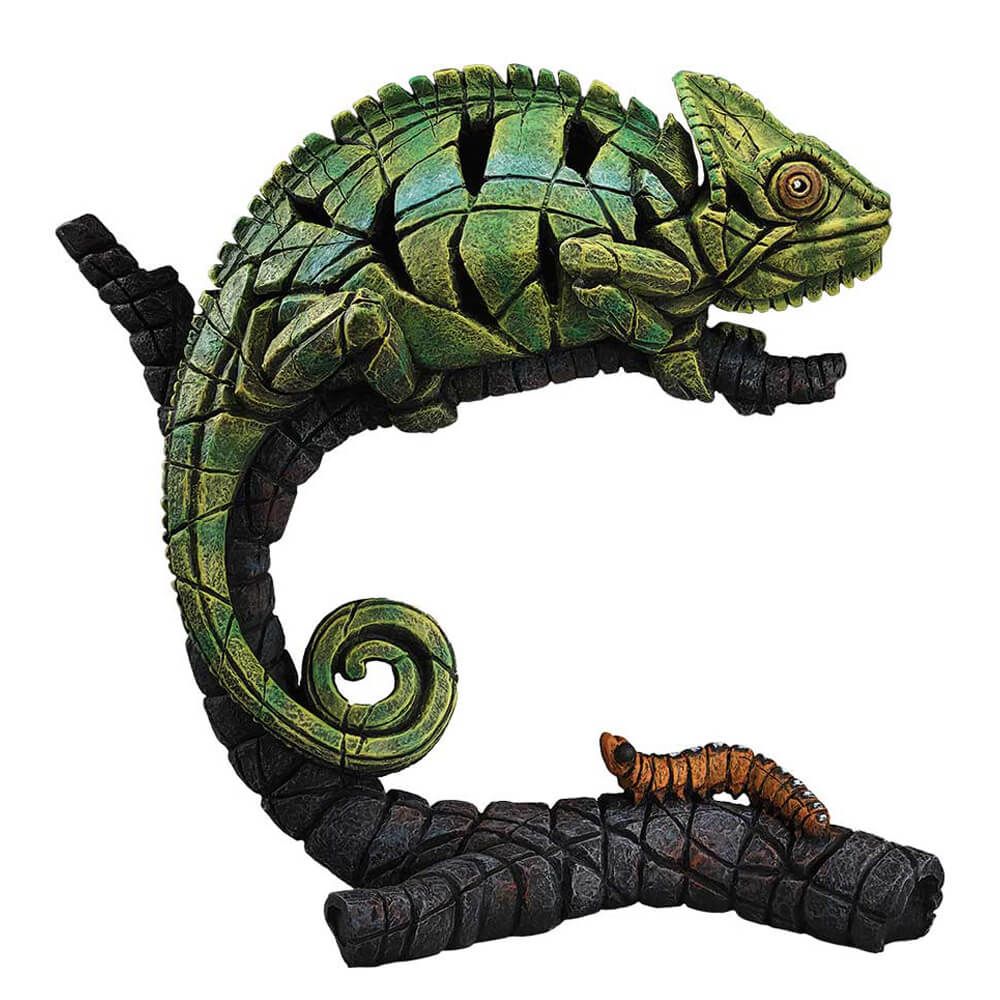 EDGE SCULPTURE BY MATT BUCKLEY DESIGNS CHAMELEON FIGURINE 34CM