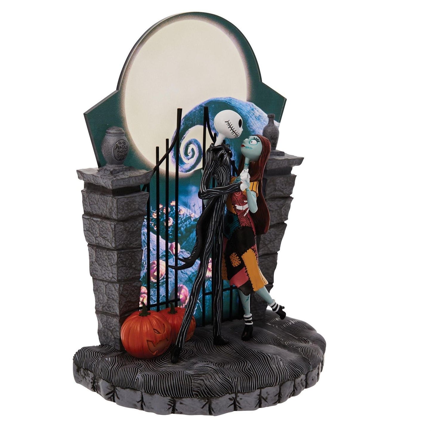 DISNEY SHOWCASE NIGHTMARE BEFORE CHRISTMAS LIGHT UP FIGURINE 23CM