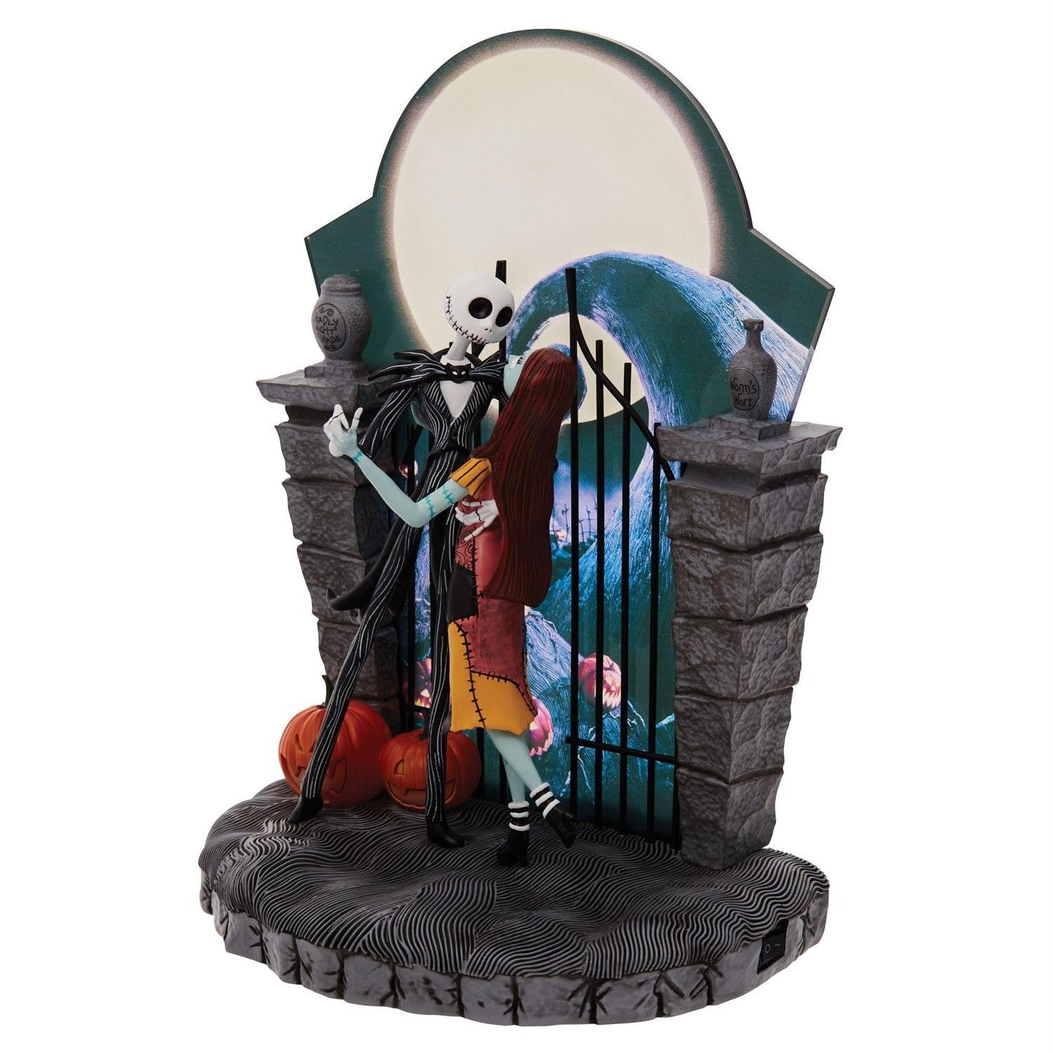 DISNEY SHOWCASE NIGHTMARE BEFORE CHRISTMAS LIGHT UP FIGURINE 23CM