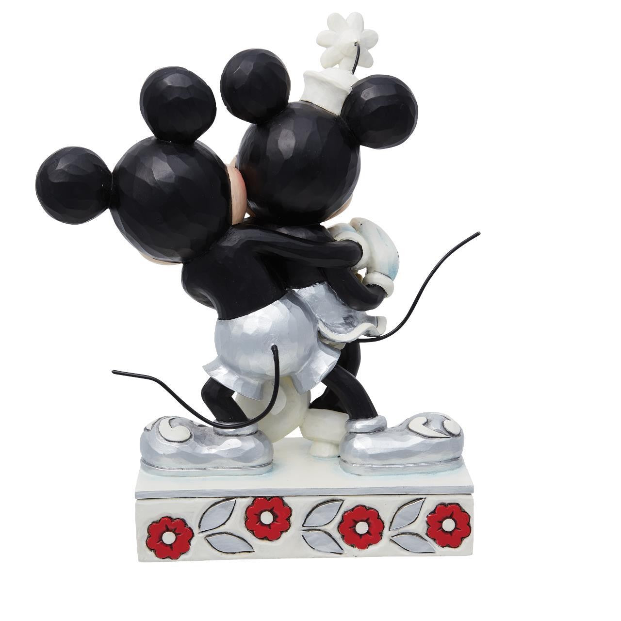 DISNEY TRADITIONS BY JIM SHORE 100 YEAR ANNIVERSARY CENTENNIAL CELEBRATION MICKEY & MICKEY HUGGING FIGURINE