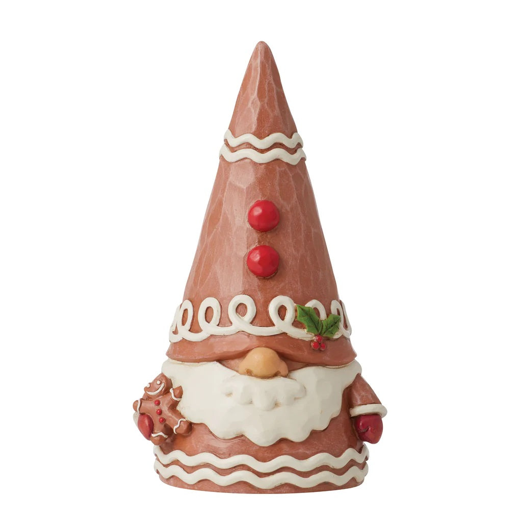 HEARTWOOD CREEK BY JIM SHORE GNOME GINGERBREAD 10.5CM