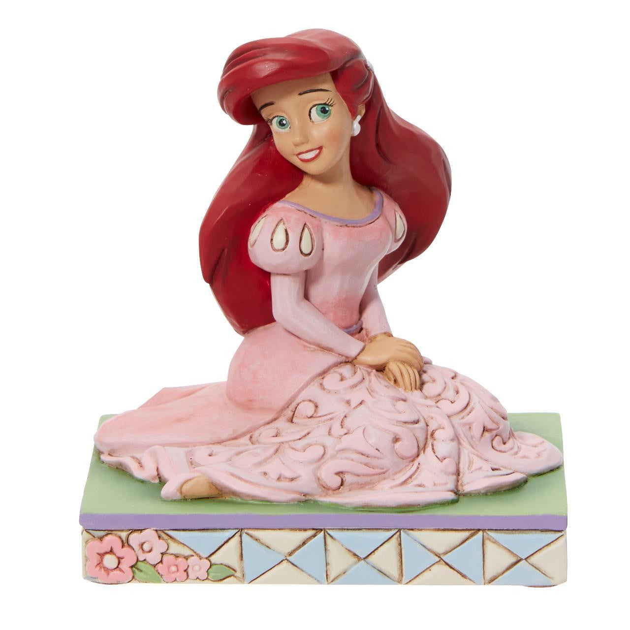 DISNEY TRADITIONS BY JIM SHORE ARIEL 35TH ANNIVERSARY FIGURINE CONFIDENT & CURIOUS 9CM