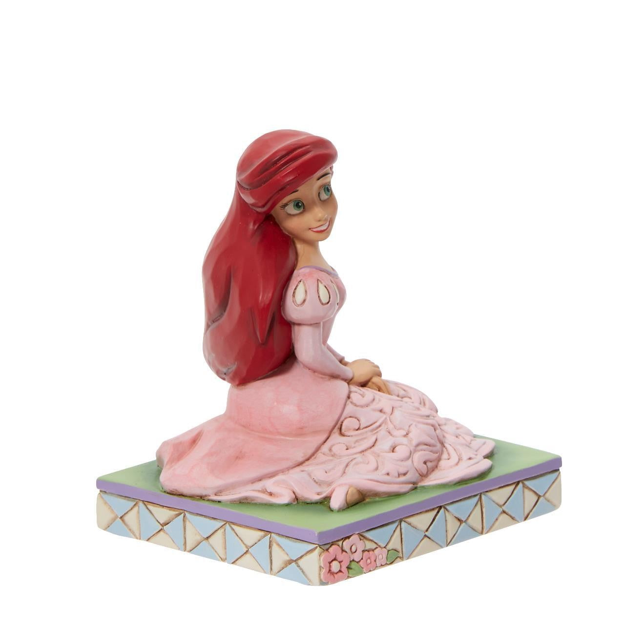 DISNEY TRADITIONS BY JIM SHORE ARIEL 35TH ANNIVERSARY FIGURINE CONFIDENT & CURIOUS 9CM