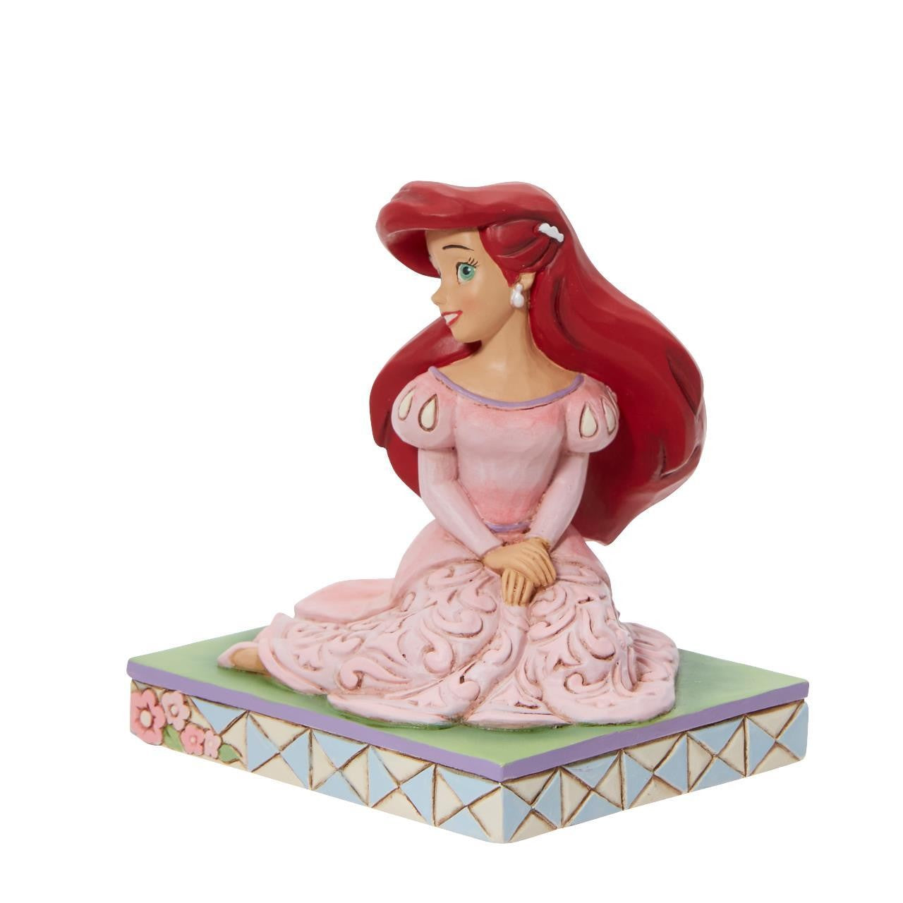 DISNEY TRADITIONS BY JIM SHORE ARIEL 35TH ANNIVERSARY FIGURINE CONFIDENT & CURIOUS 9CM