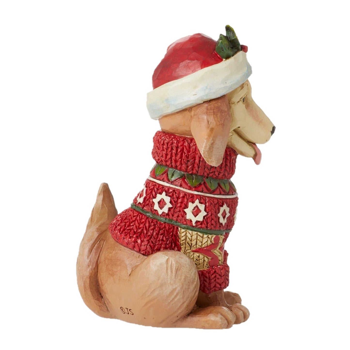 HEARTWOOD CREEK BY JIM SHORE CHRISTMAS MINI DOG