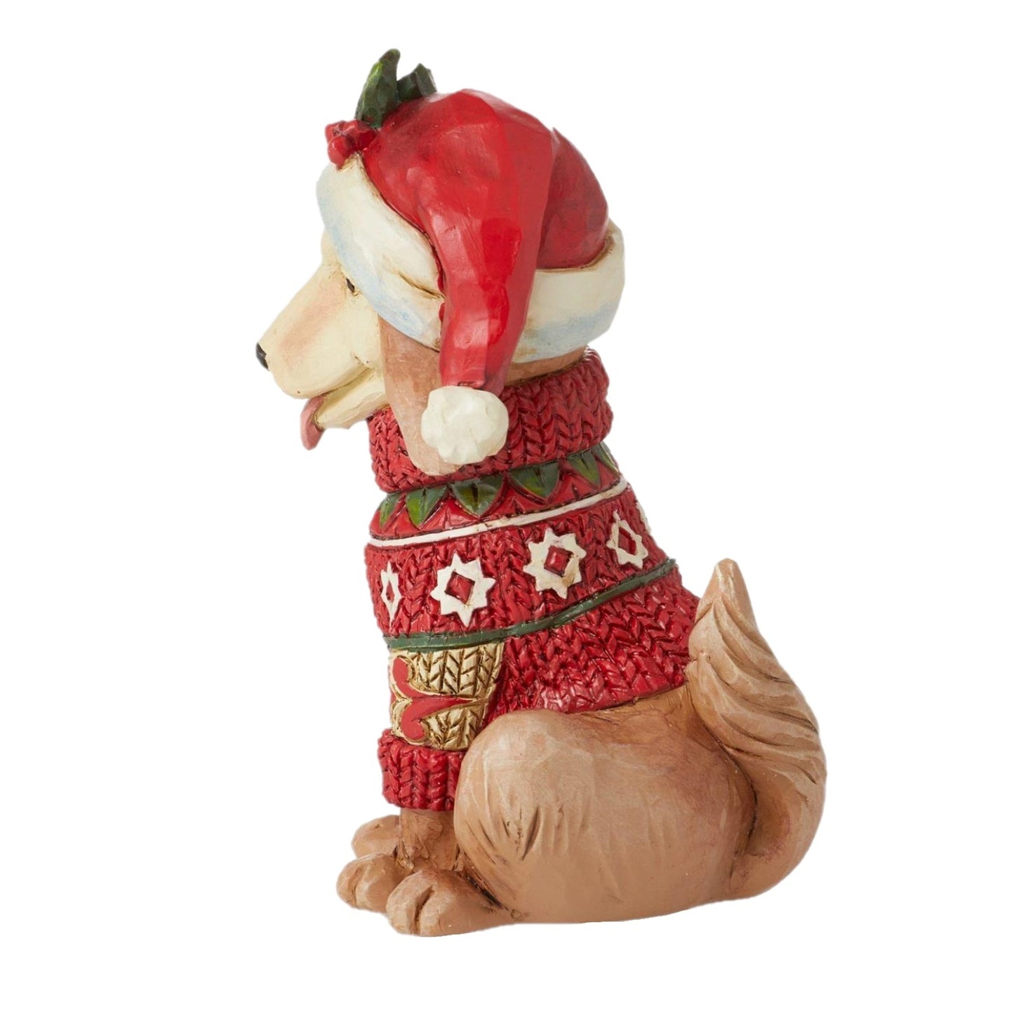 HEARTWOOD CREEK BY JIM SHORE CHRISTMAS MINI DOG