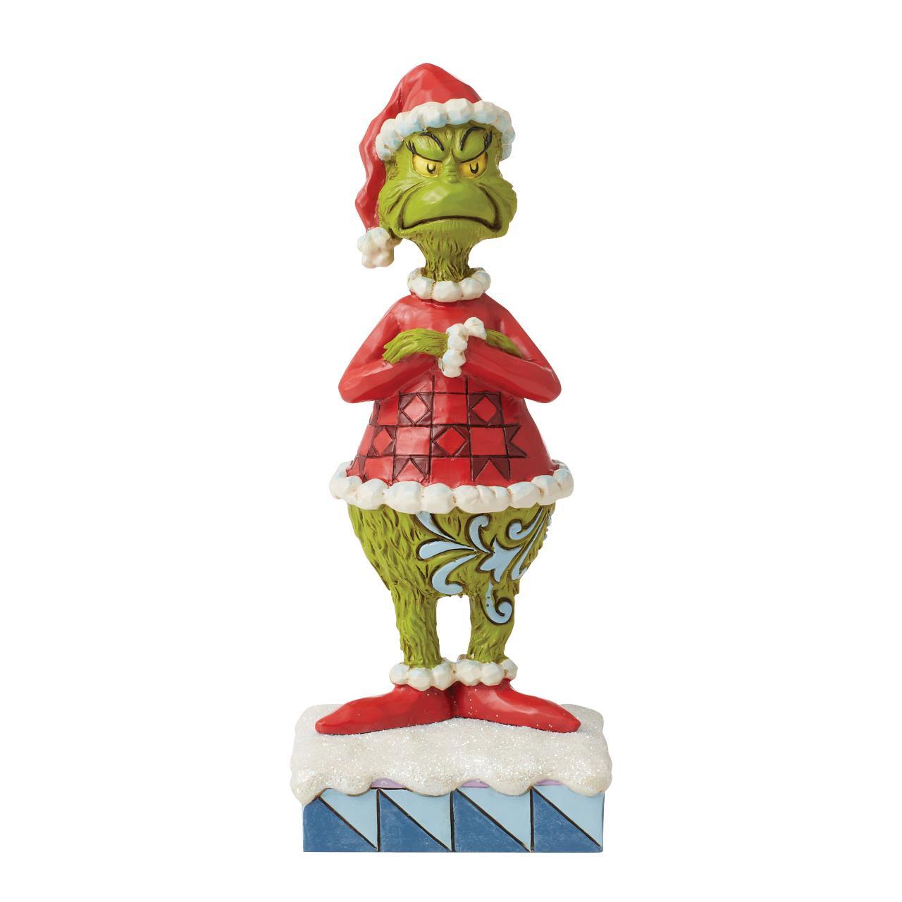 THE GRINCH DR. SEUSS BY JIM SHORE MEAN GRINCH PERSONALITY POSE