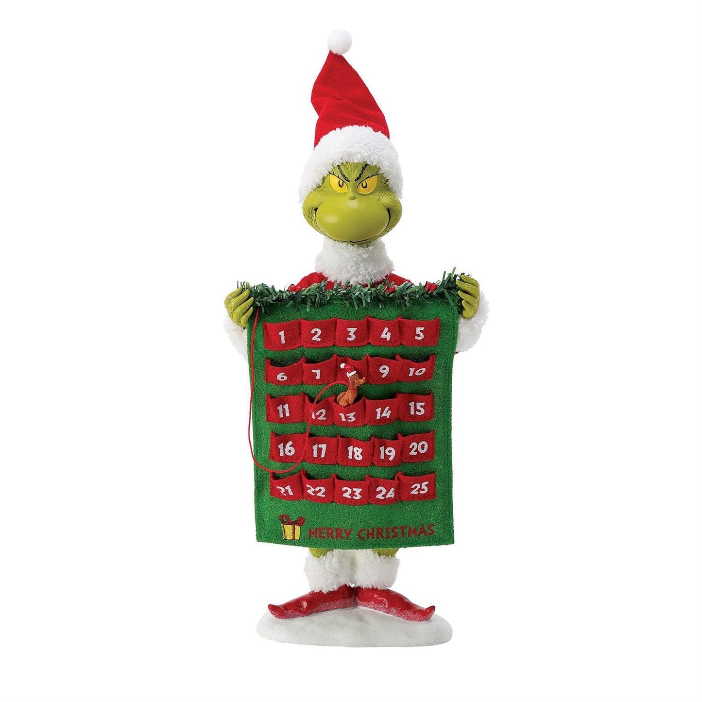 DEPARTMENT 56 POSSIBLE DREAMS CHRISTMAS GRINCH COUNTDOWN CALENDAR