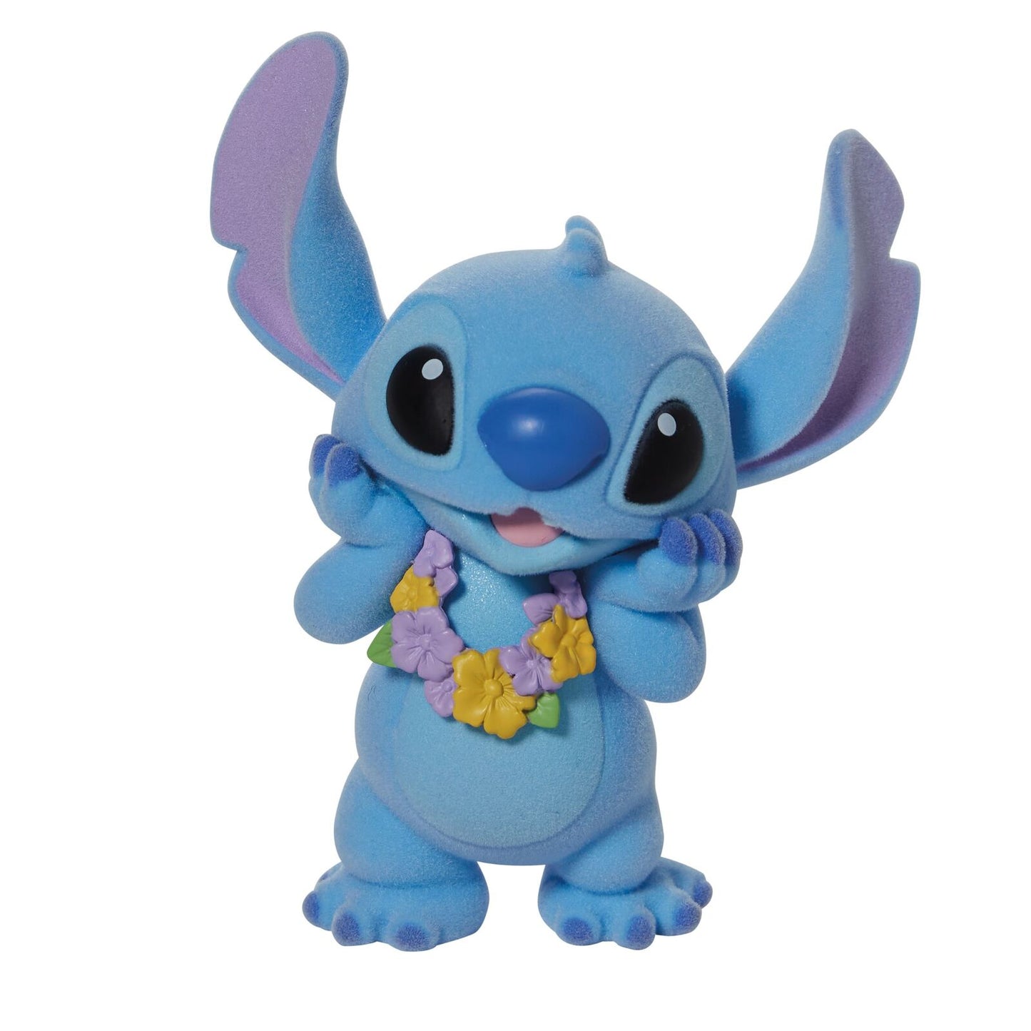 DISNEY GRAND JESTER STUDIOS FLOCKED STITCH