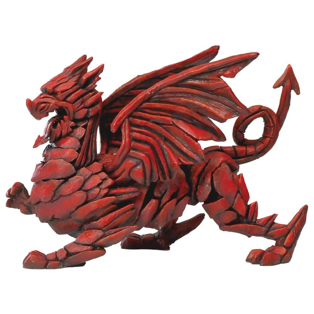 EDGE SCULPTURE BY MATT BUCKLEY DESIGNS RED DRAGON 26CM