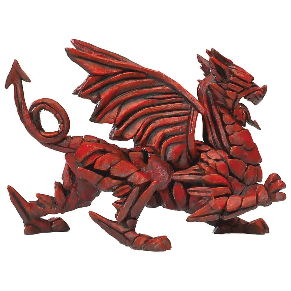 EDGE SCULPTURE BY MATT BUCKLEY DESIGNS RED DRAGON 26CM