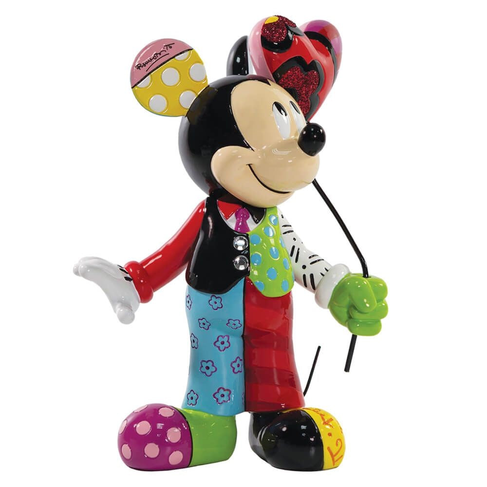 DISNEY BRITTO MICKEY LOVE LIMITED EDITION LARGE FIGURINE