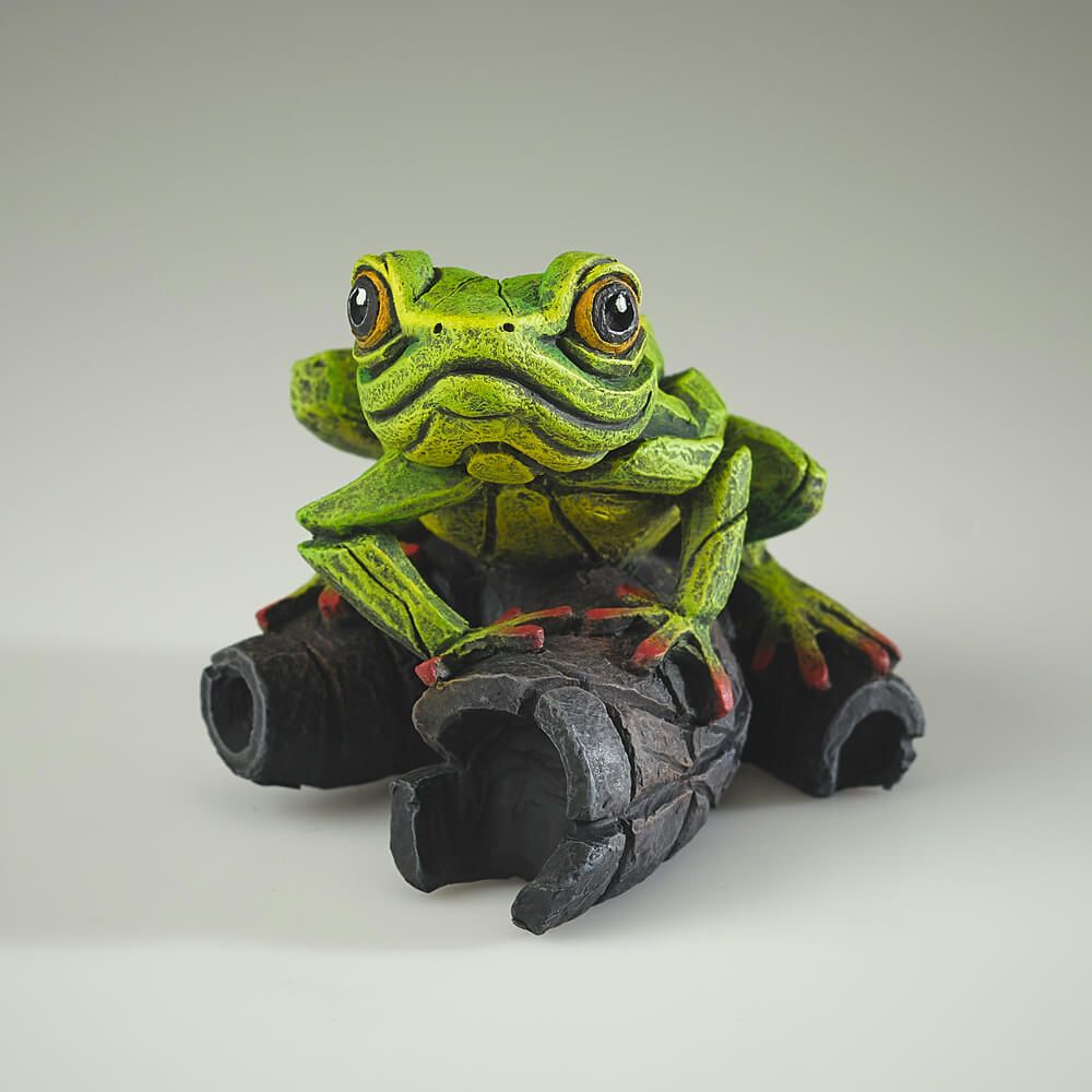 EDGE SCULPTURE BY MATT BUCKLEY DESIGNS TREE FROG FIGURINE