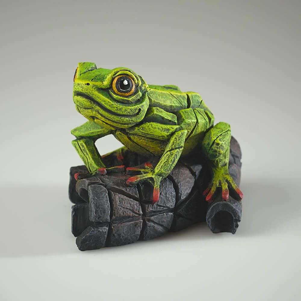 EDGE SCULPTURE BY MATT BUCKLEY DESIGNS TREE FROG FIGURINE