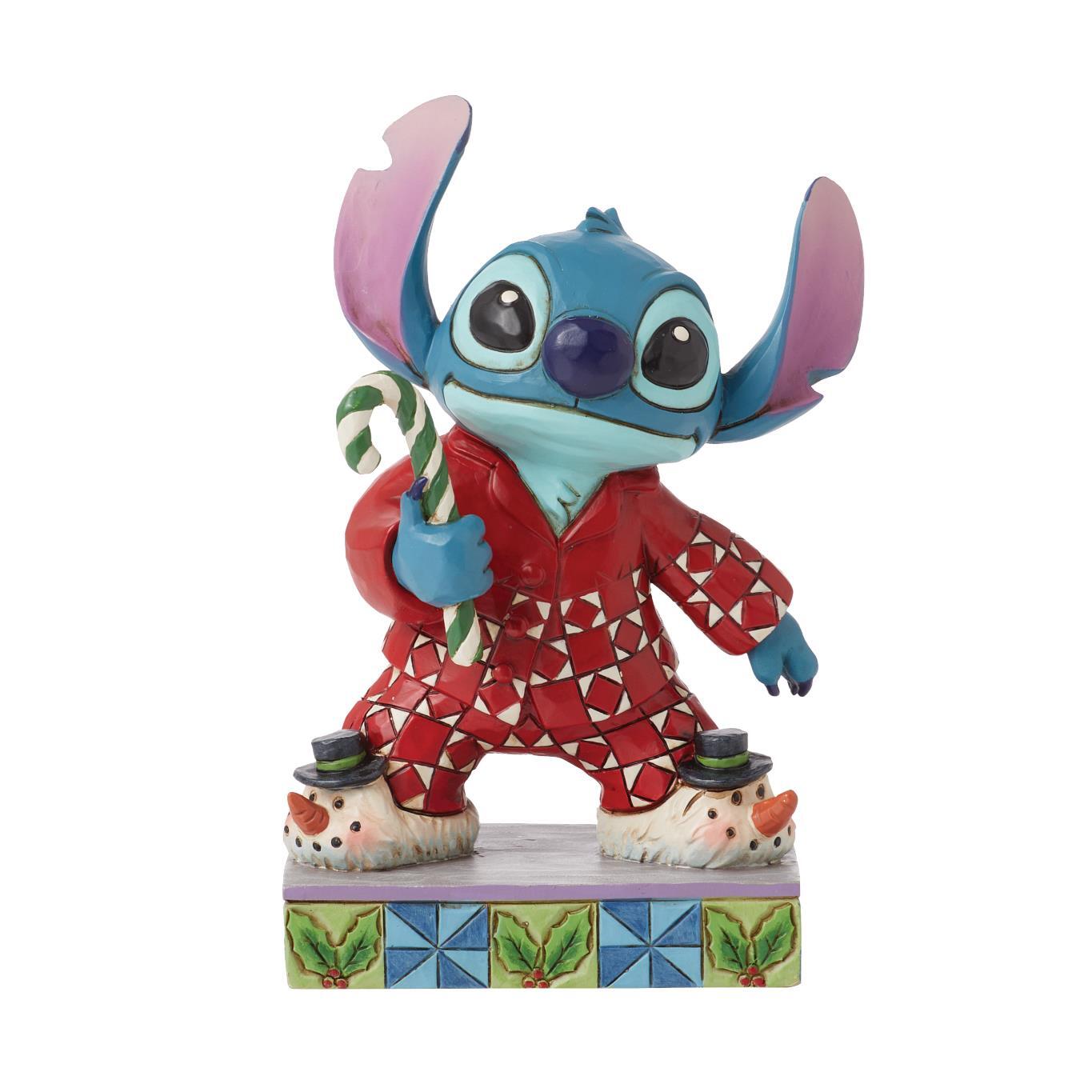 DISNEY TRADITIONS BY JIM SHORE CHRISTMAS STITCH IN XMAS PJS