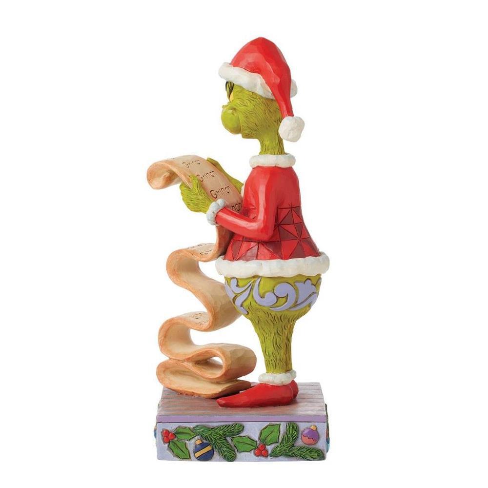 THE GRINCH DR. SEUSS BY JIM SHORE GRINCH HOLDING LIST