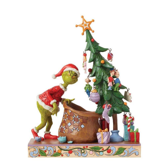 THE GRINCH DR. SEUSS BY JIM SHORE GRINCH DELUXE 12 DAYS COUNTDOWN