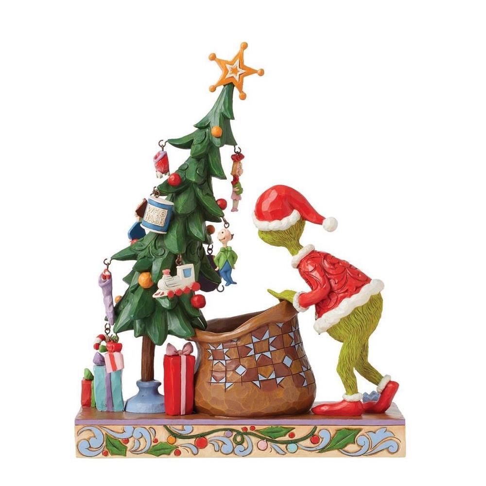 THE GRINCH DR. SEUSS BY JIM SHORE GRINCH DELUXE 12 DAYS COUNTDOWN