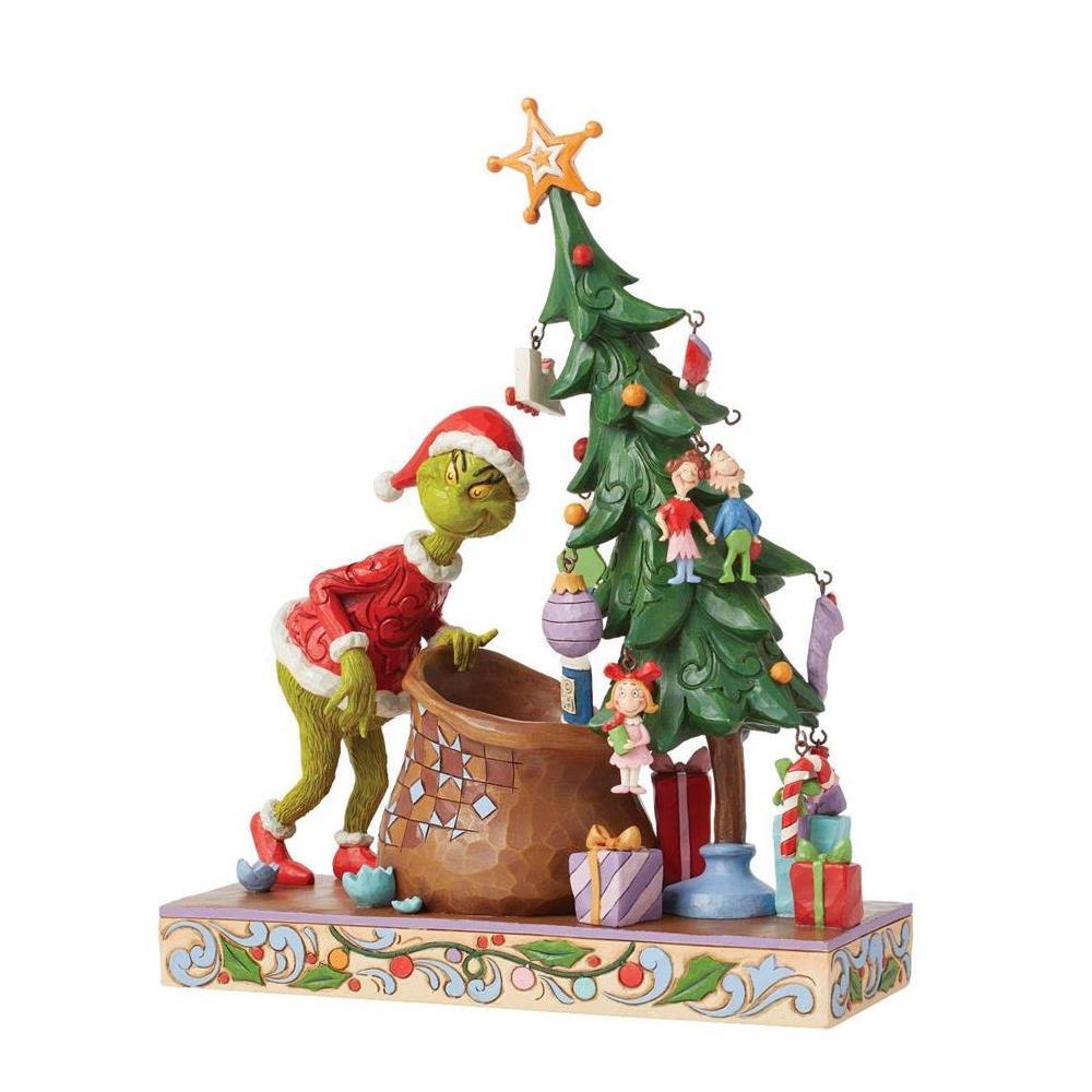 THE GRINCH DR. SEUSS BY JIM SHORE GRINCH DELUXE 12 DAYS COUNTDOWN