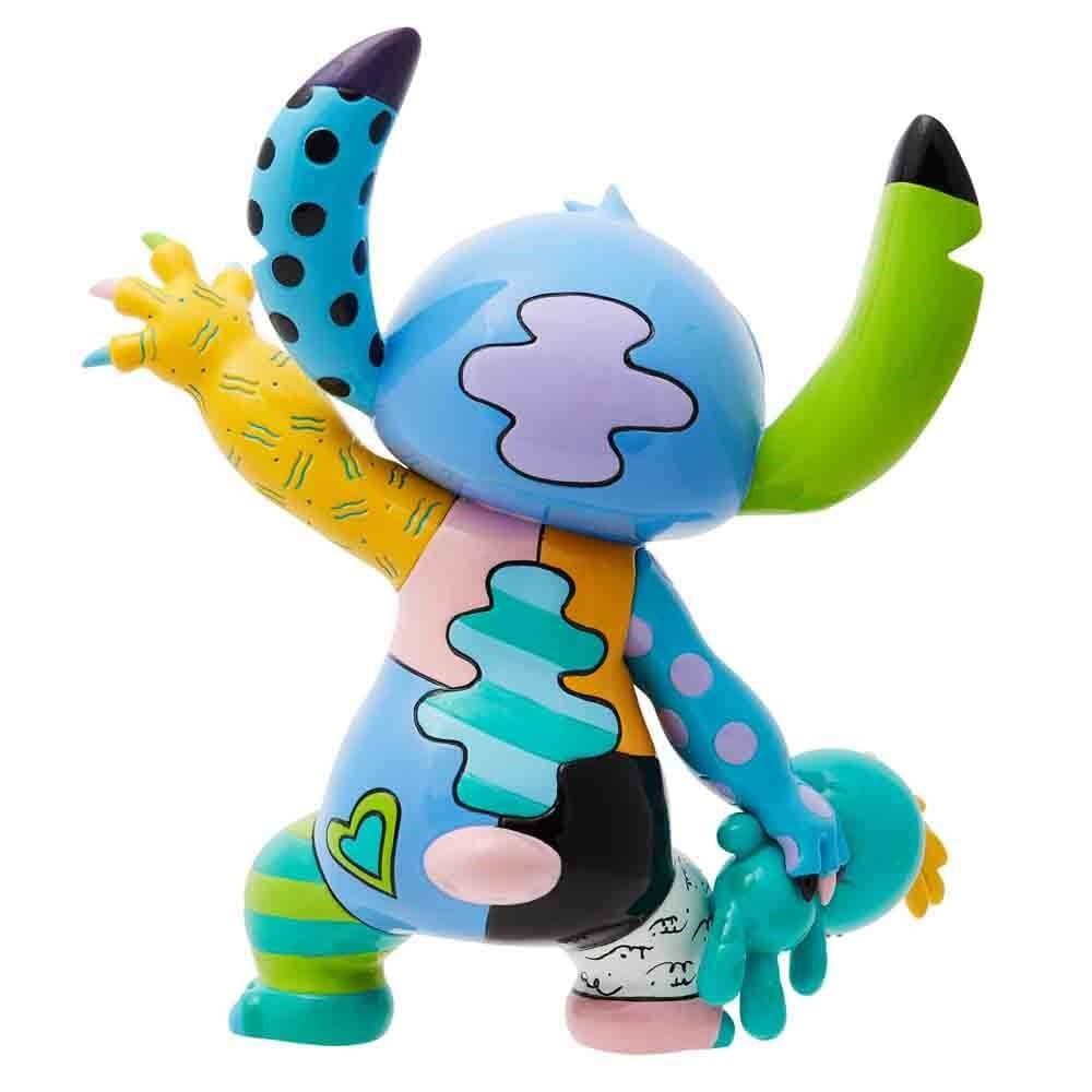 DISNEY BRITTO STITCH & SCRUMP LARGE FIGURINE