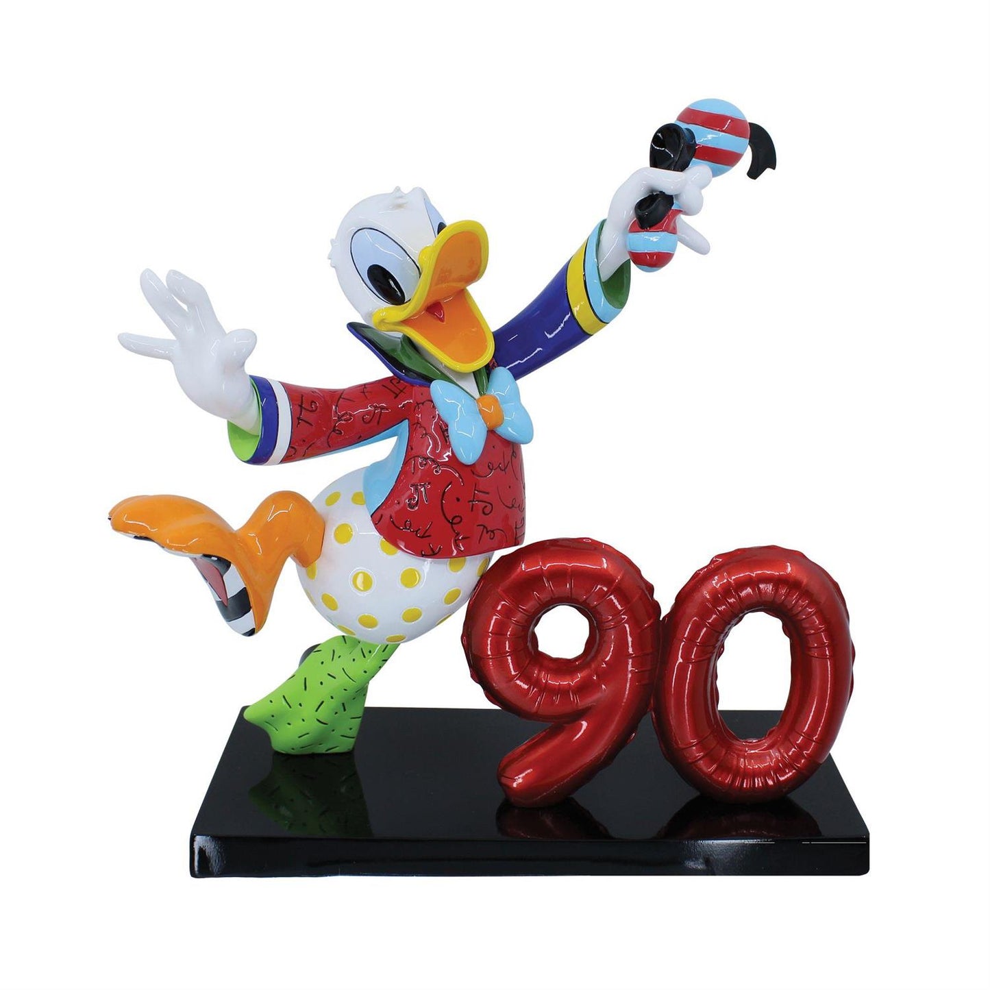 DISNEY BRITTO DONALD DUCK 90TH ANNIVERSARY LARGE LIMITED EDITION FIGURINE