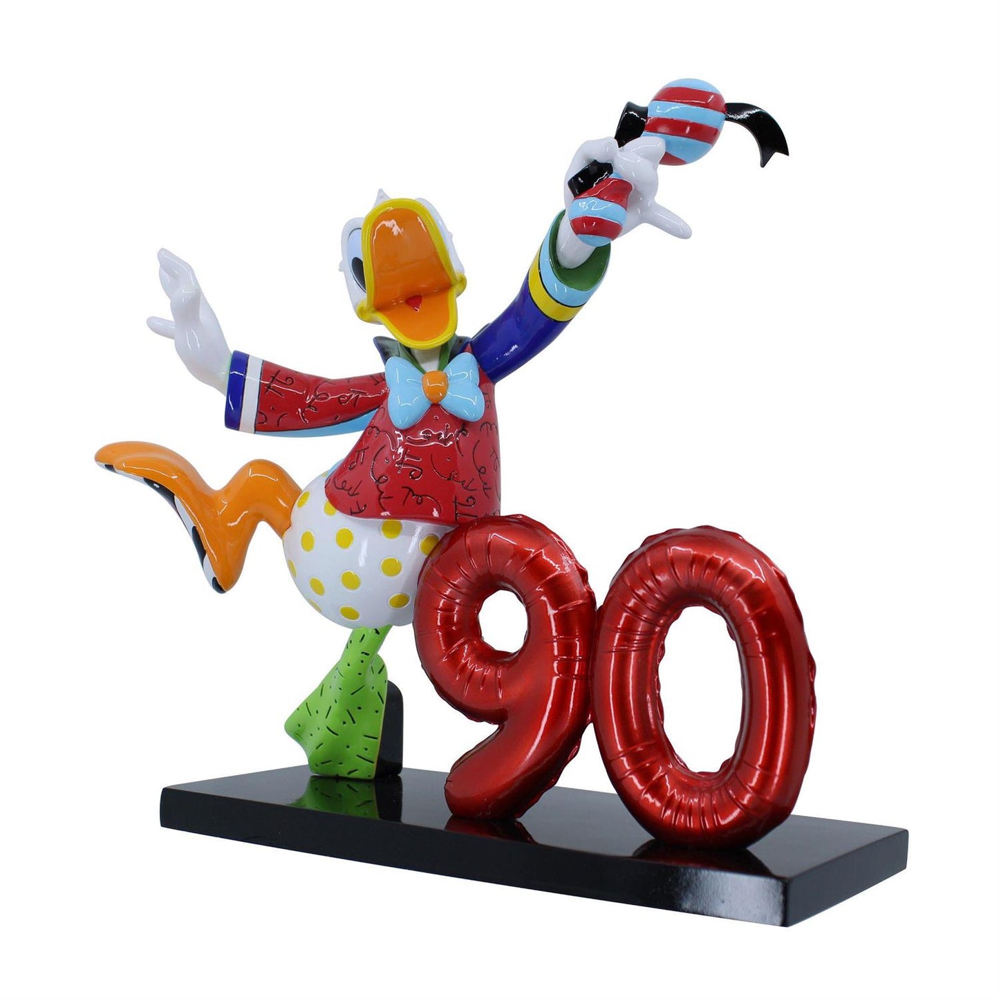 DISNEY BRITTO DONALD DUCK 90TH ANNIVERSARY LARGE LIMITED EDITION FIGURINE