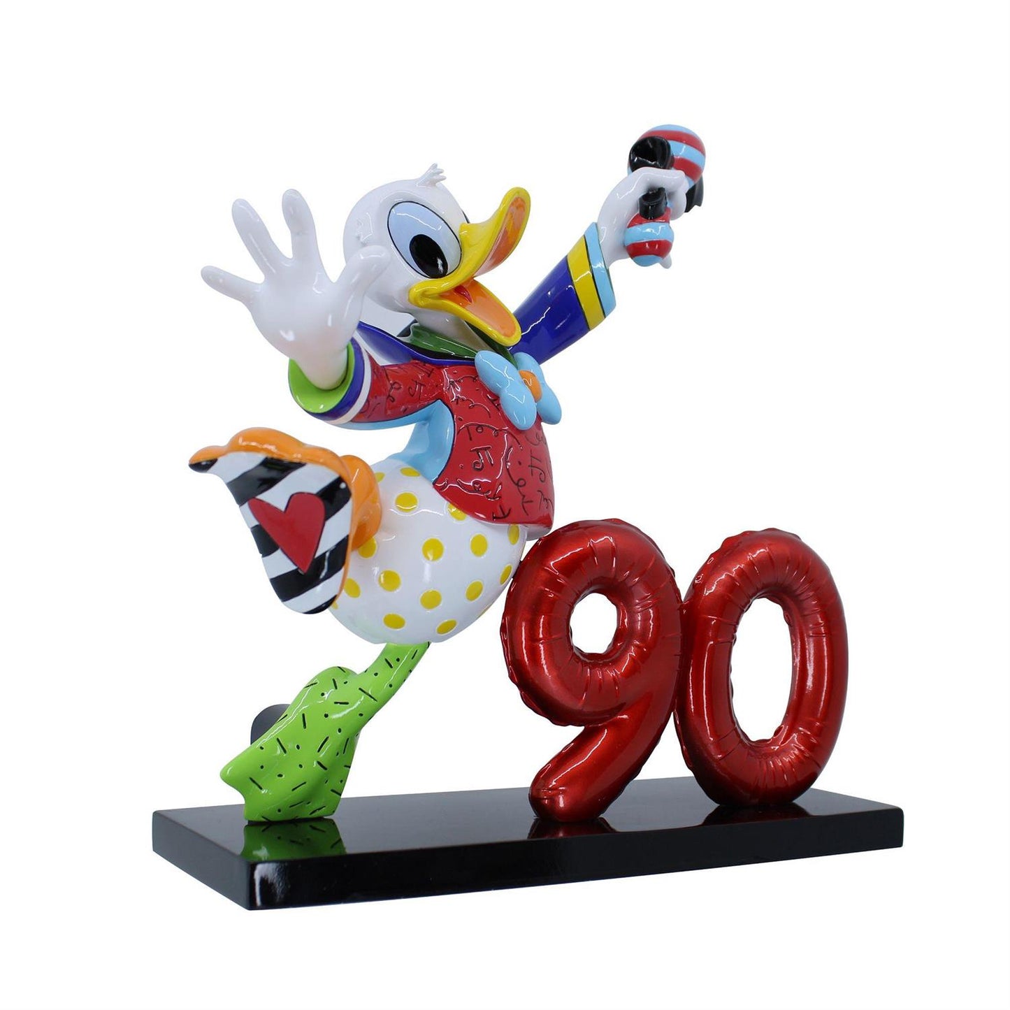 DISNEY BRITTO DONALD DUCK 90TH ANNIVERSARY LARGE LIMITED EDITION FIGURINE