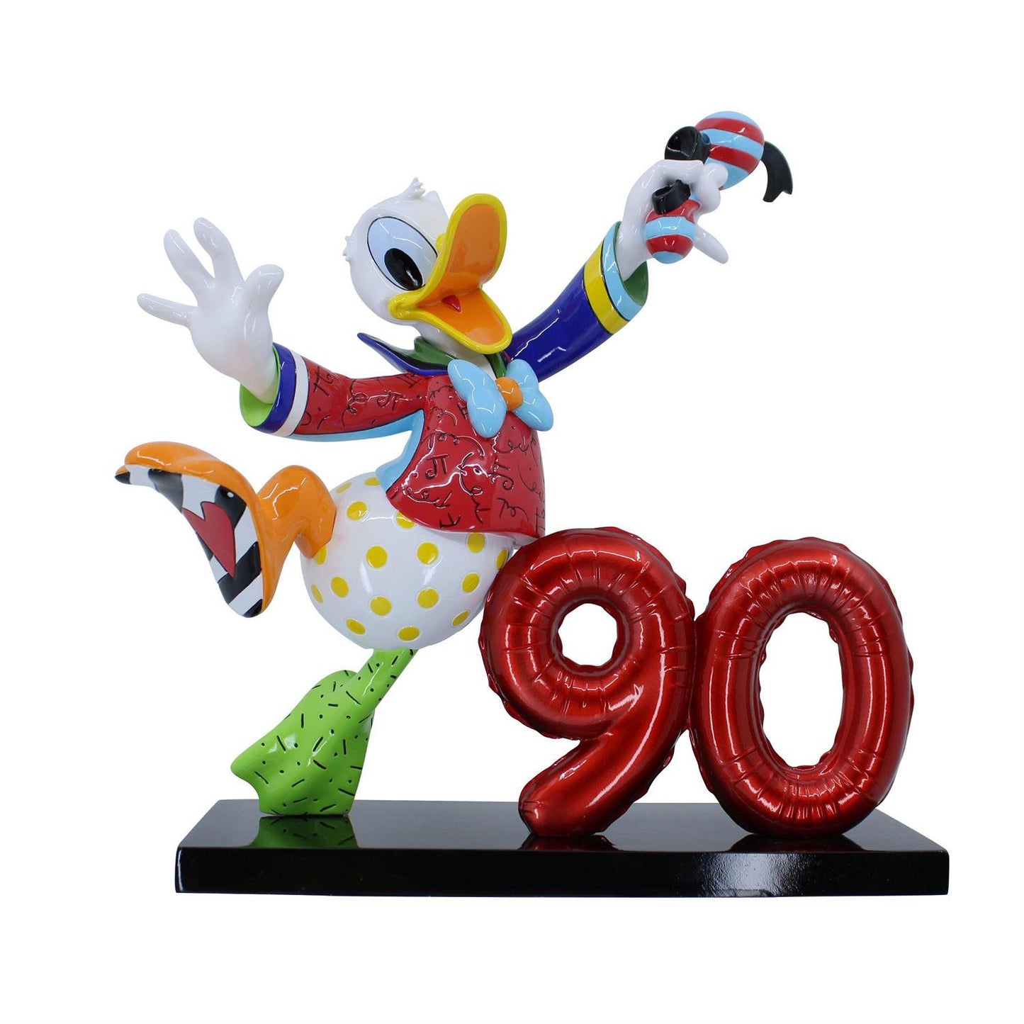 DISNEY BRITTO DONALD DUCK 90TH ANNIVERSARY LARGE LIMITED EDITION FIGURINE