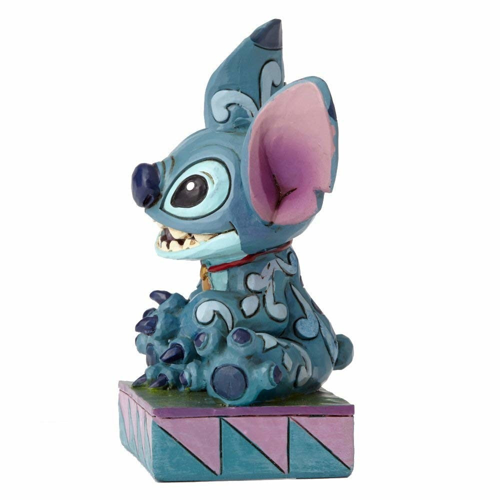 DISNEY TRADITIONS BY JIM SHORE LILO AND STITCH OHANA MEANS FAMILY PERSONALITY POSE