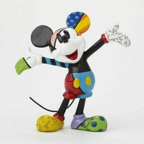 DISNEY BRITTO MICKEY MOUSE ARMS OUT MINI FIGURINE