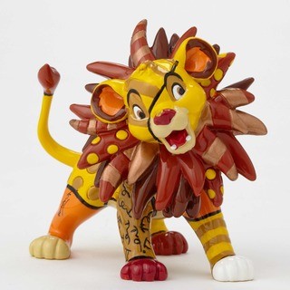 DISNEY BRITTO LION KING SIMBA STANDING MINI FIGURINE