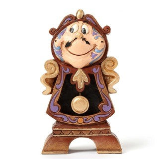 DISNEY TRADITIONS BY JIM SHORE BEAUTY AND THE BEAST COGSWORTH 10CM