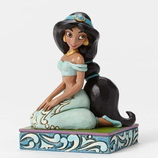 DISNEY TRADITIONS ALADDIN BE ADVENTUROUS JASMINE KNEELING PERSONALITY POSE