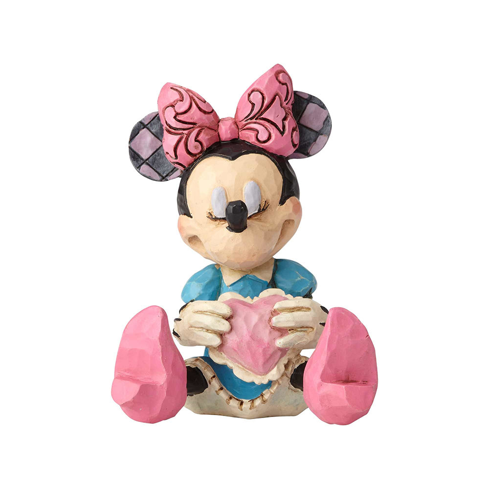 DISNEY TRADITIONS BY JIM SHORE MINI MINNIE MOUSE FIGURINE 8CM