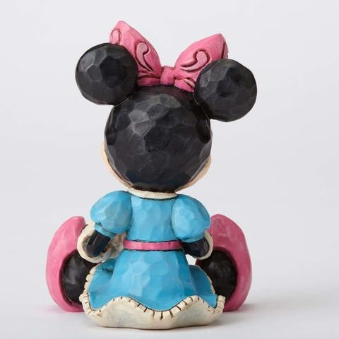 DISNEY TRADITIONS BY JIM SHORE MINI MINNIE MOUSE FIGURINE 8CM