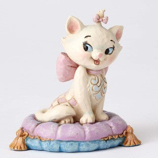 DISNEY TRADITIONS MARIE MINI FIGURINE FROM ARISTOCATS 7CM