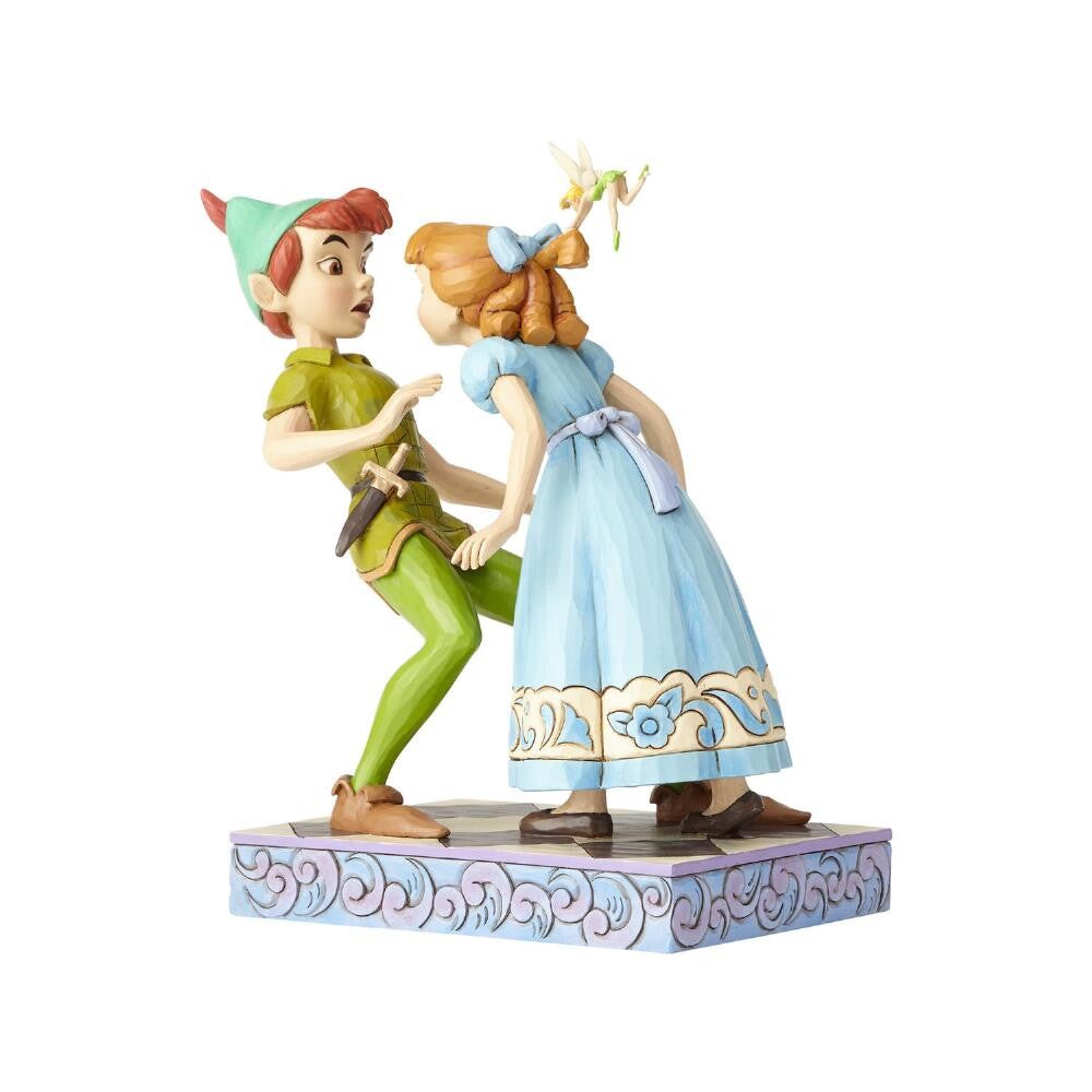 DISNEY TRADITIONS BY JIM SHORE PETER PAN WENDY & TINKER BELL 20CM