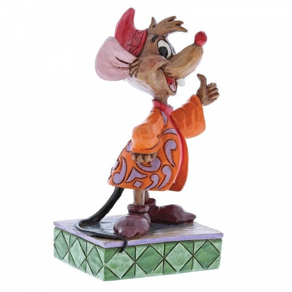 DISNEY TRADITIONS BY JIM SHORE JAQ PERSONALITY POSE 10.5CM