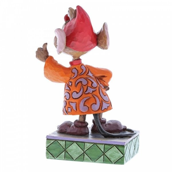 DISNEY TRADITIONS BY JIM SHORE JAQ PERSONALITY POSE 10.5CM