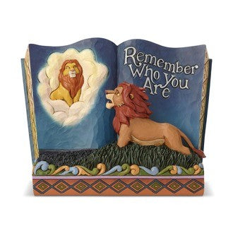 DISNEY TRADITIONS LION KING STORY BOOK 16CM