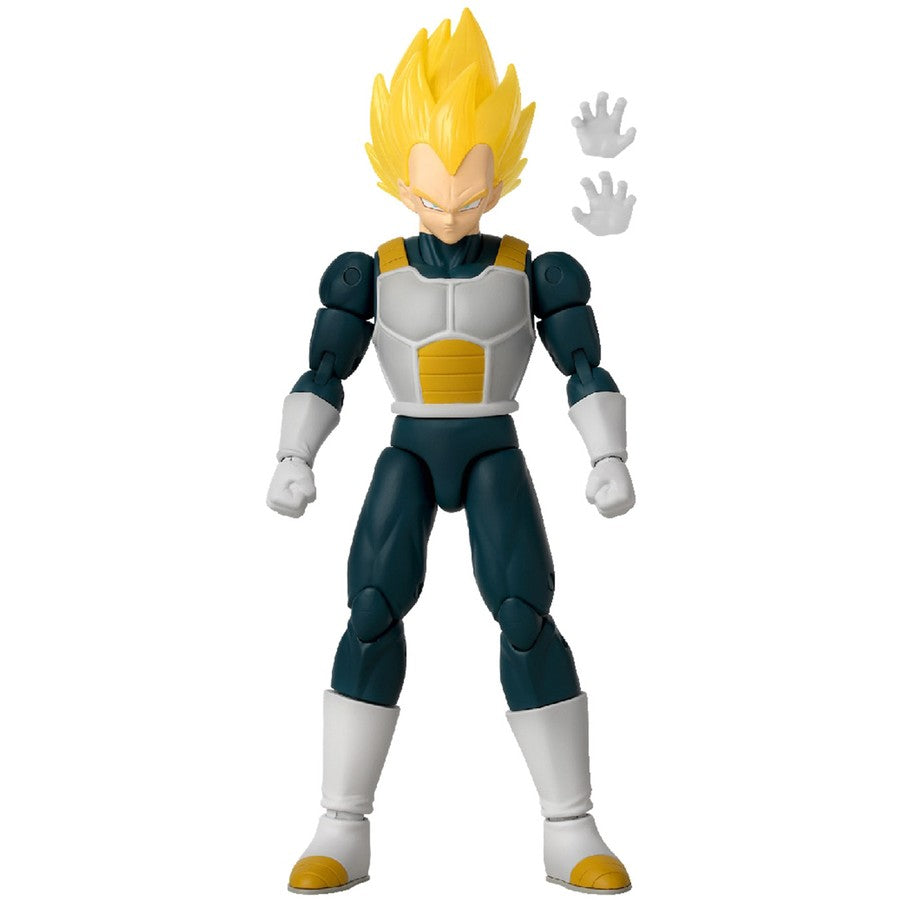 DRAGON BALL DRAGON STARS POSEABLE FIGURE SUPER SAIYAN VEGETA (DBS BROLY MOVIE VERSION)