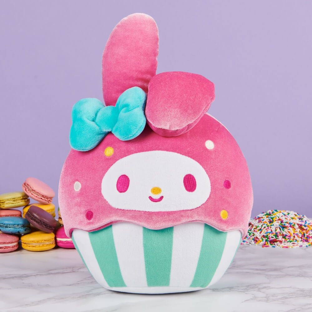 HELLO KITTY MY MELODY CUPCAKE LARGE PLUSH